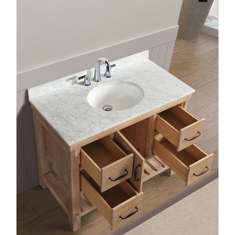 Three Posts™ Kordell 42'' Free Standing Single Bathroom Vanity with